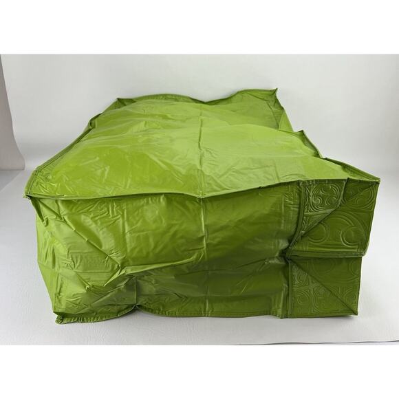 Vintage Sears Green Blanket Storage Zipper Bag - Picture 13 of 14